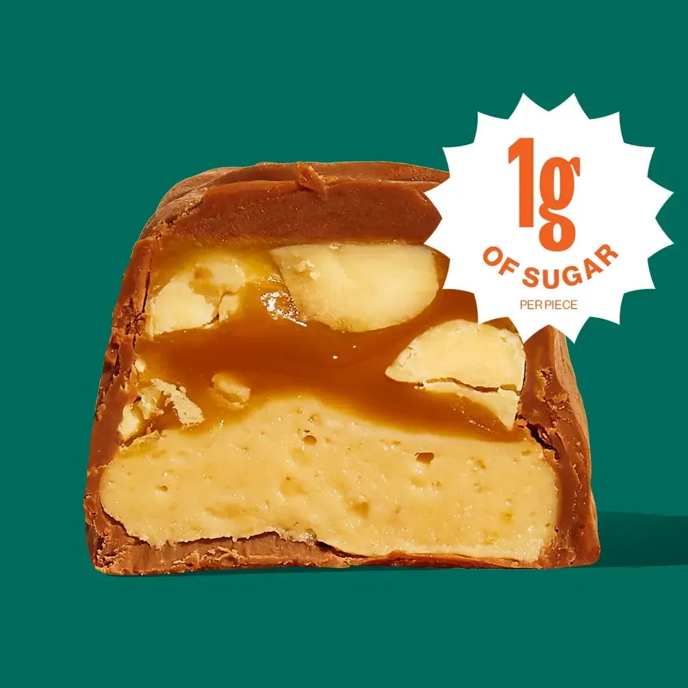 Oat Milk Chocolate Peanut Nougat Bar - Grab & Go Box