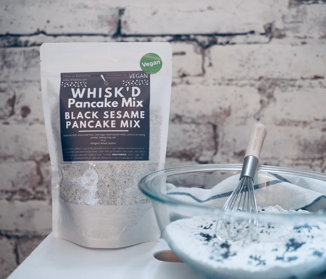 Vegan Black Sesame Pancake Mix