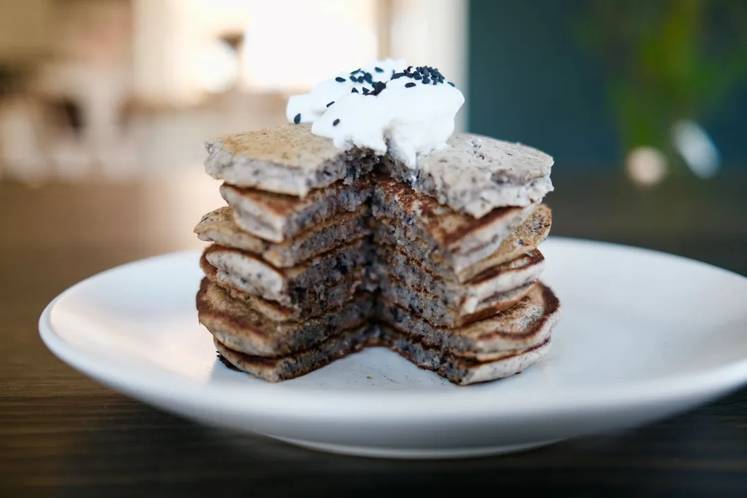 Vegan Black Sesame Pancake Mix