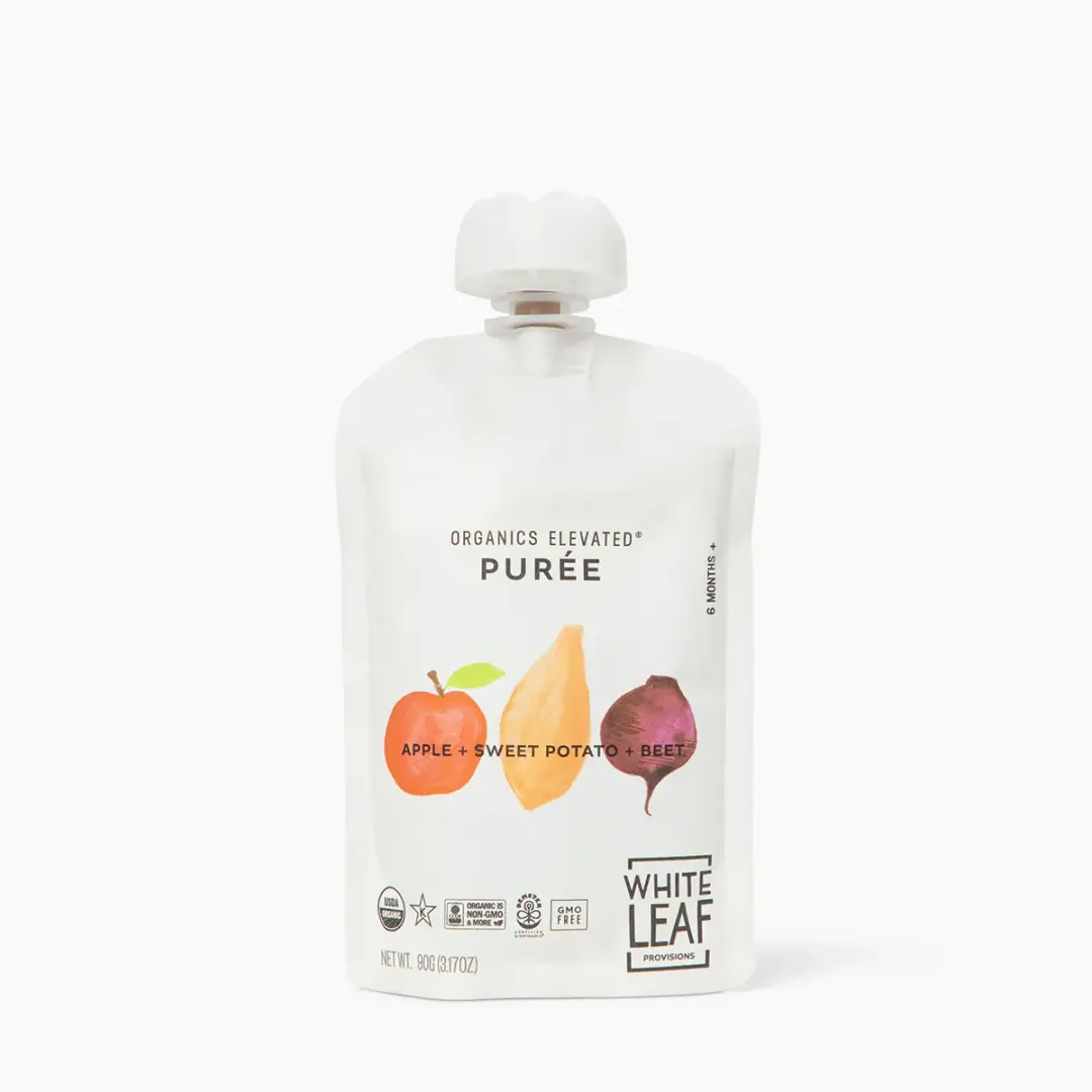 Organic Regenerative Apple + Sweet Potato + Beet Puree