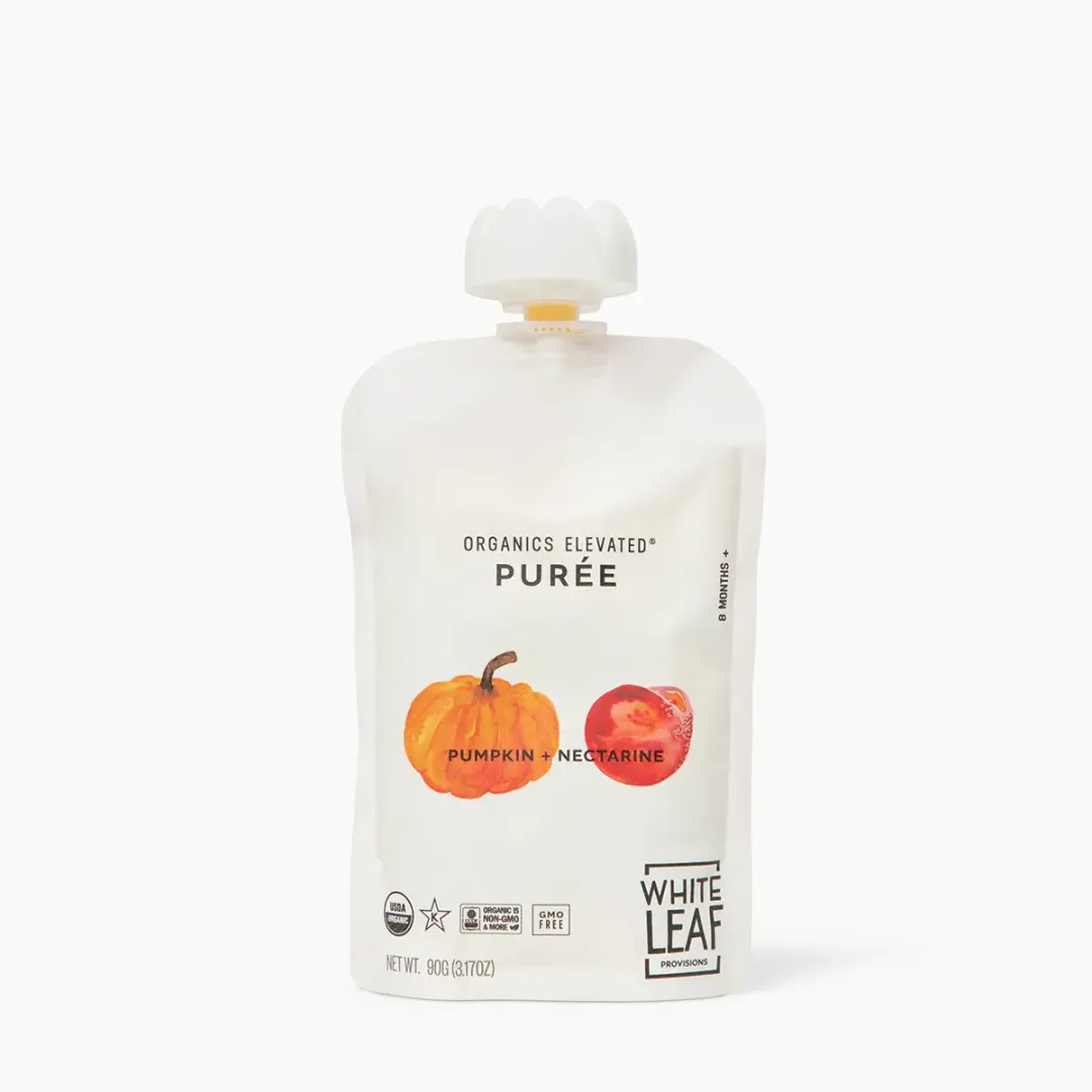 Organic Regenerative Pumpkin + Nectarine Puree