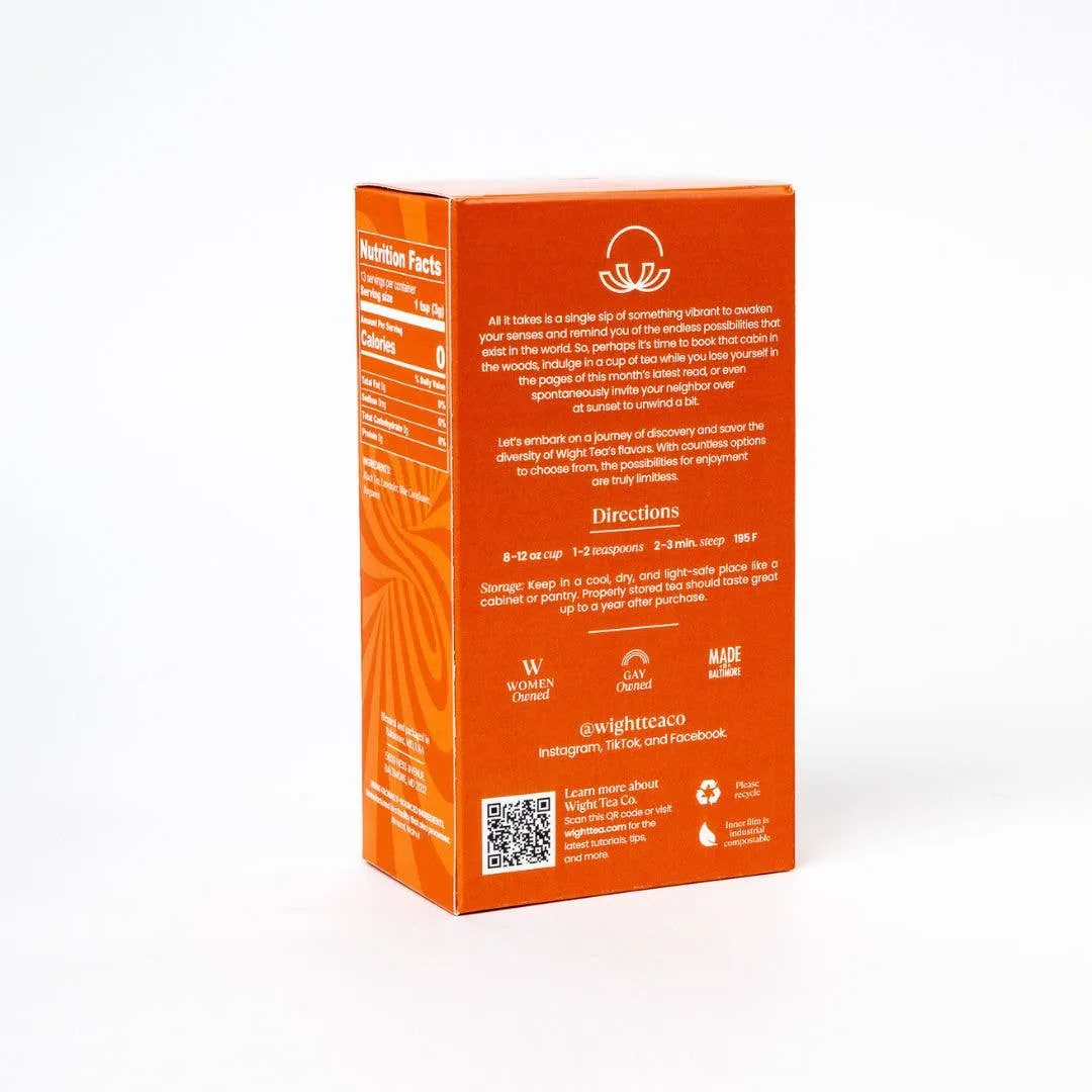 Loose Leaf Black Tea Retail Boxes