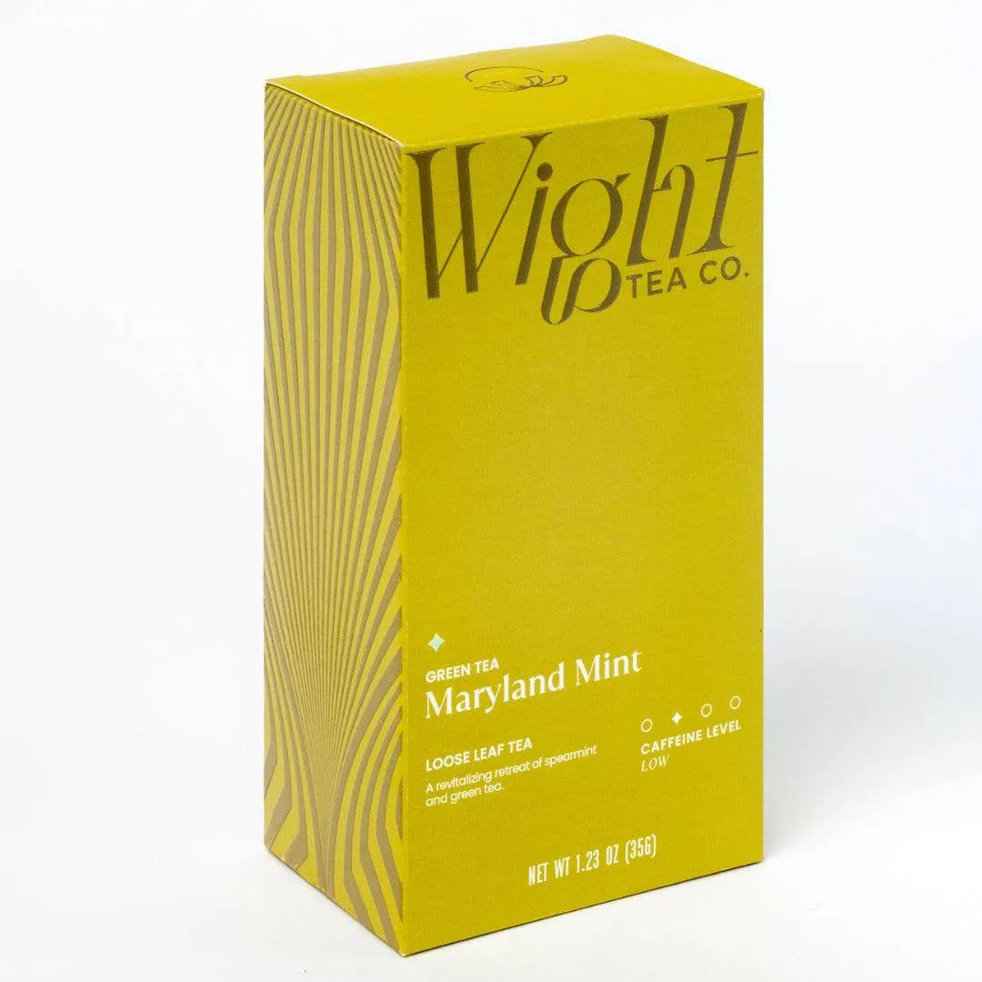 Loose Leaf Green Tea Retail Boxes