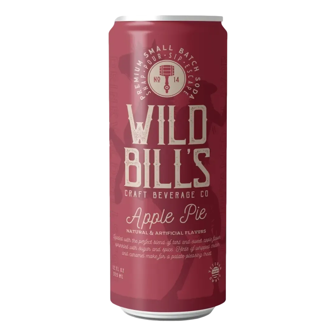 Apple Pie - Premium Cane Sugar Soda, 12-Pack, Cans