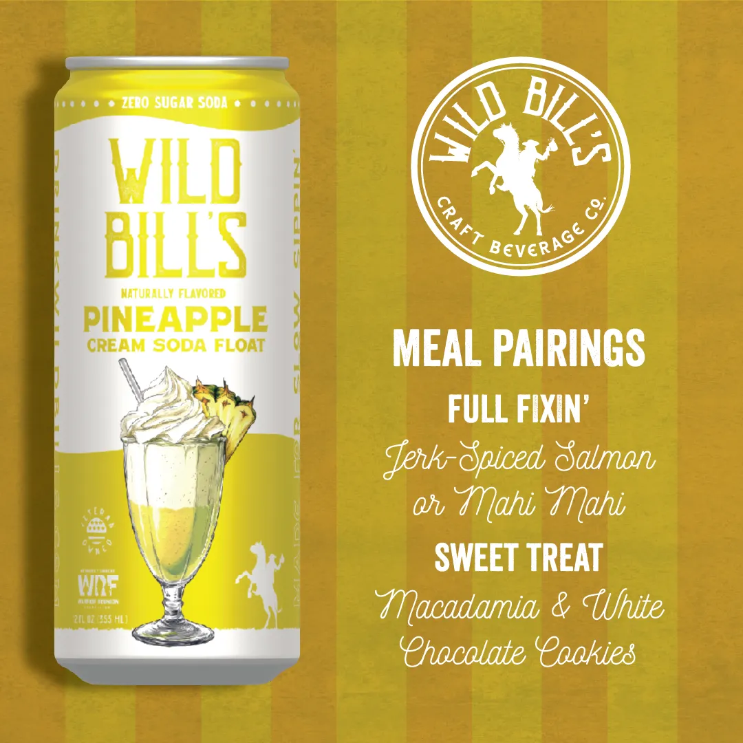 Pineapple: Zero Sugar Soda, Clean Ingredients, 12-Pack, Cans