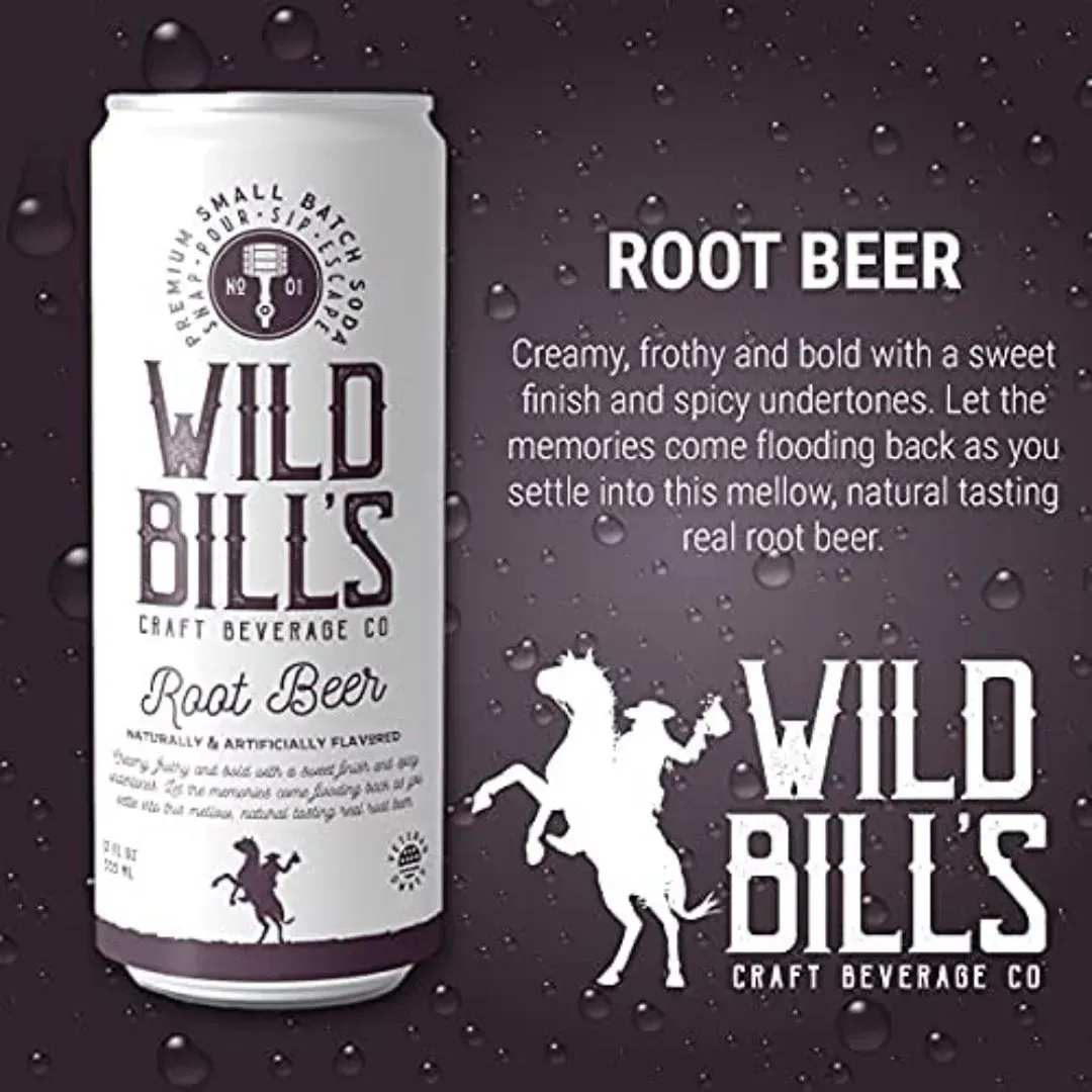 Root Beer - Premium Cane Sugar Soda, 12-Pack, Cans