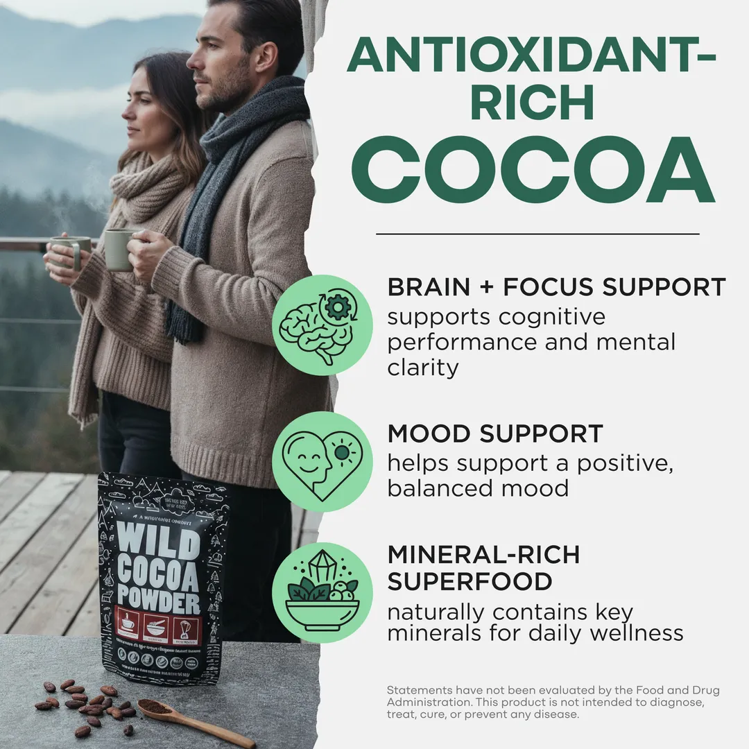 Cocoa Powder, 57 servings—Single-Origin Antioxidant