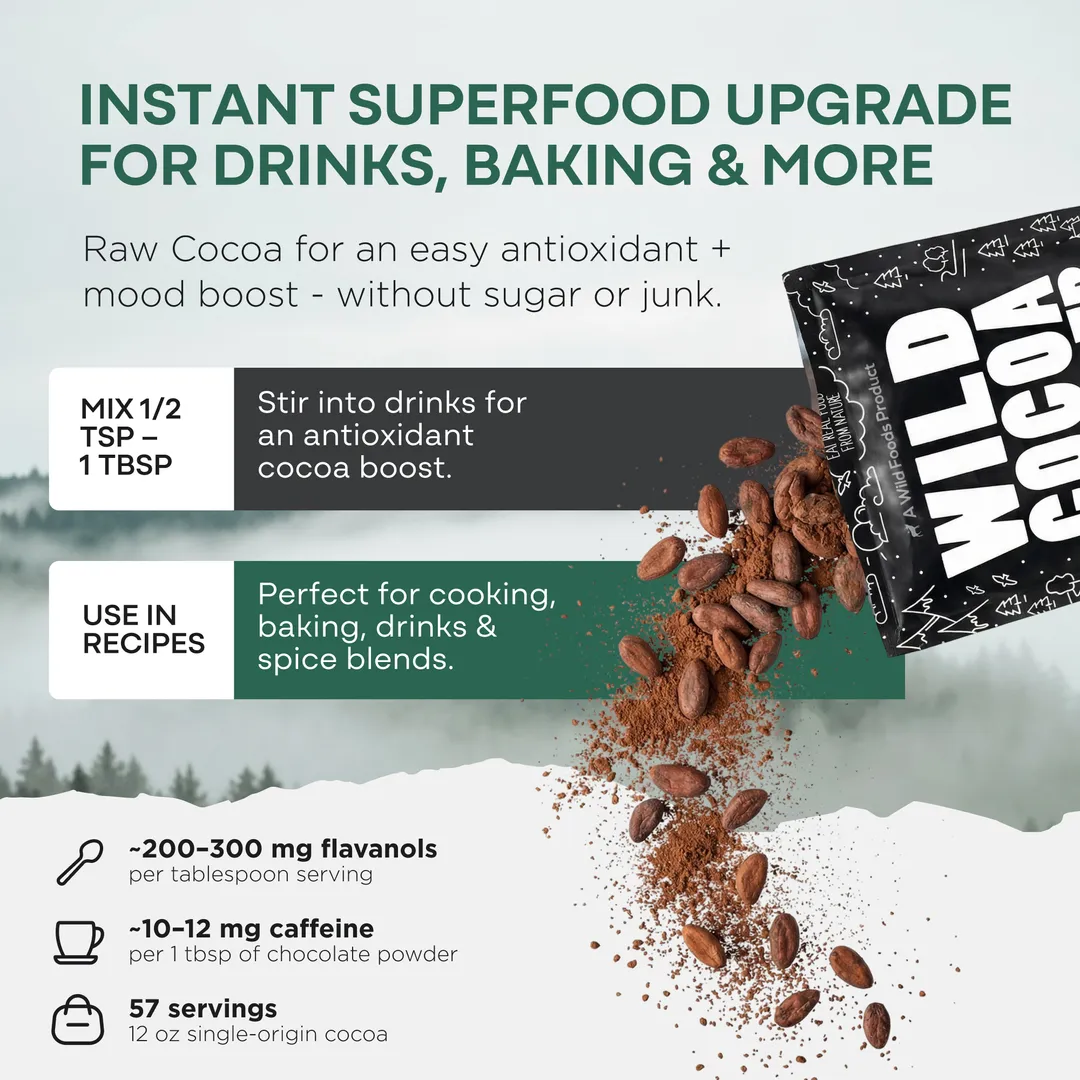 Cocoa Powder, 57 servings—Single-Origin Antioxidant
