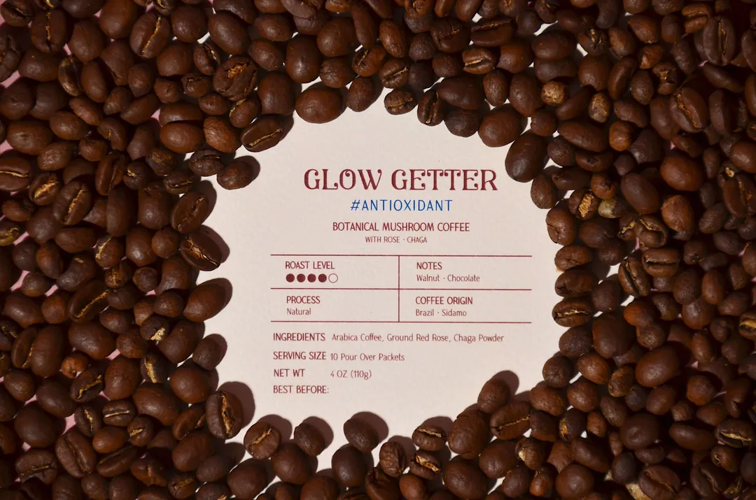 Chaga Beauty Mushroom Pour-Over Coffee — Rose (10 Servings)