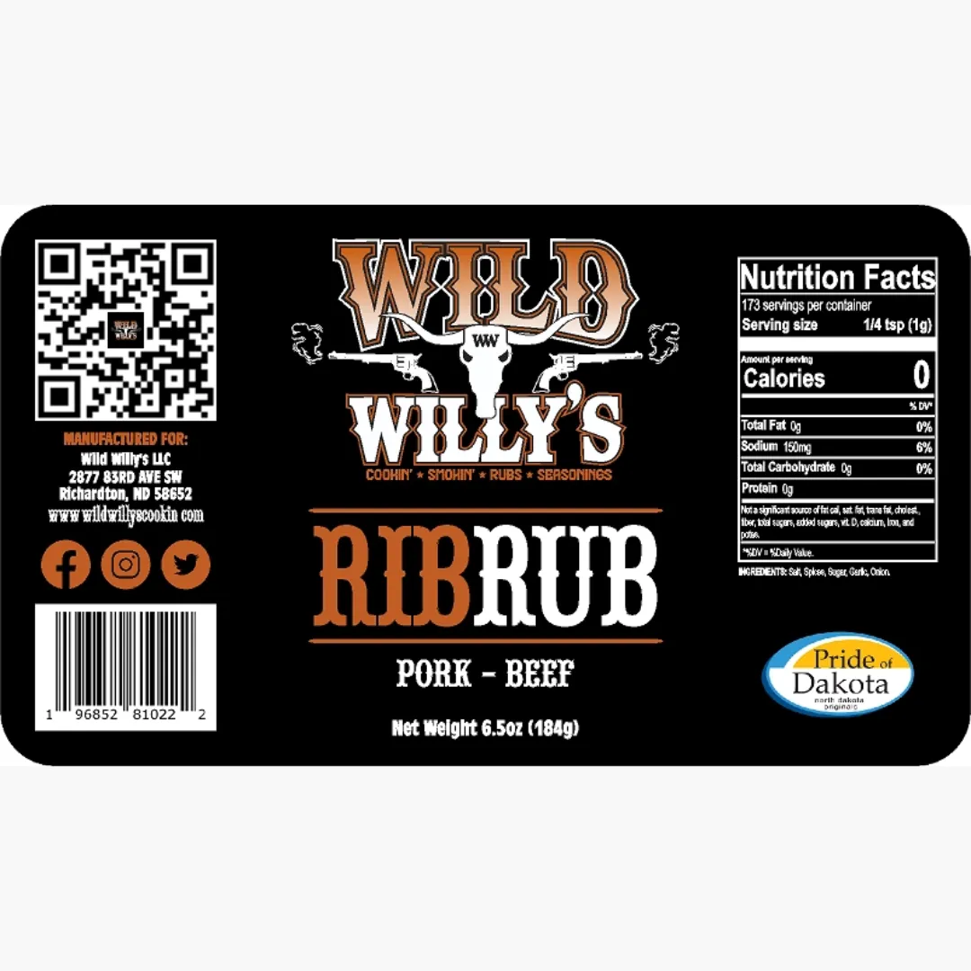 Wild Willy's Rib Rub