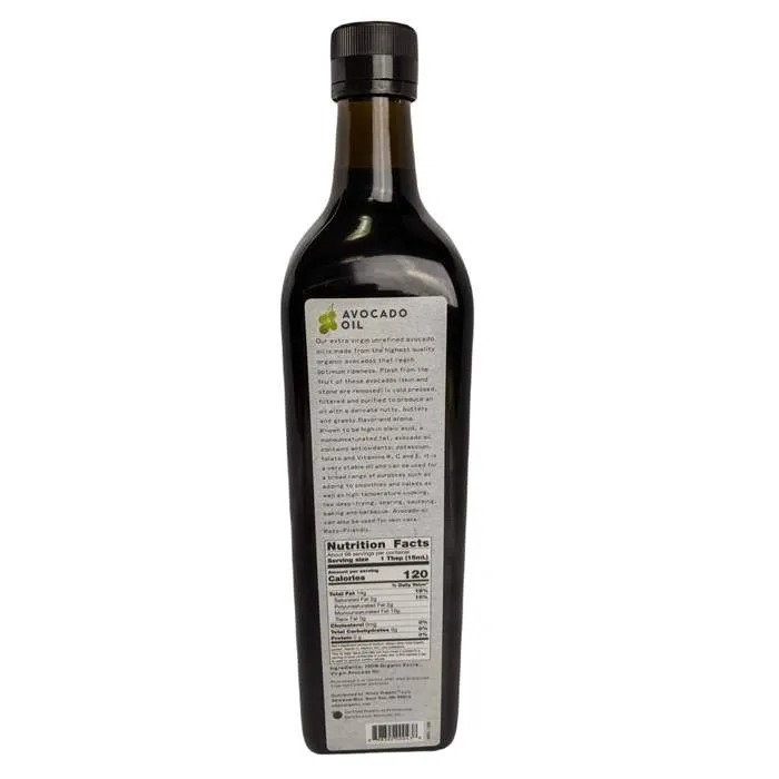 Organic Avocado Oil (33.8 fl oz)
