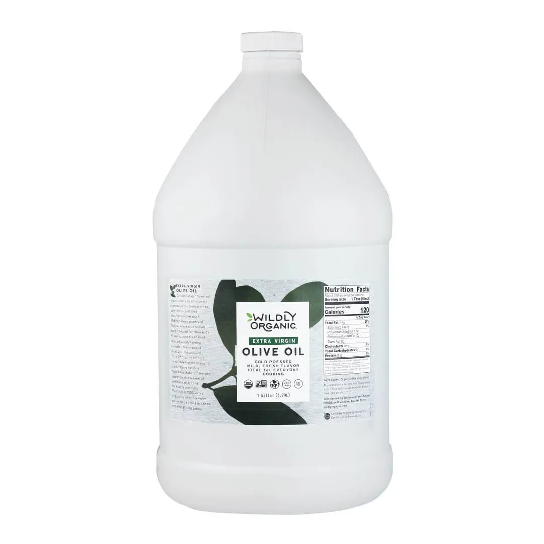 Organic Extra Virgin Olive Oil (1L, Case of 6)
