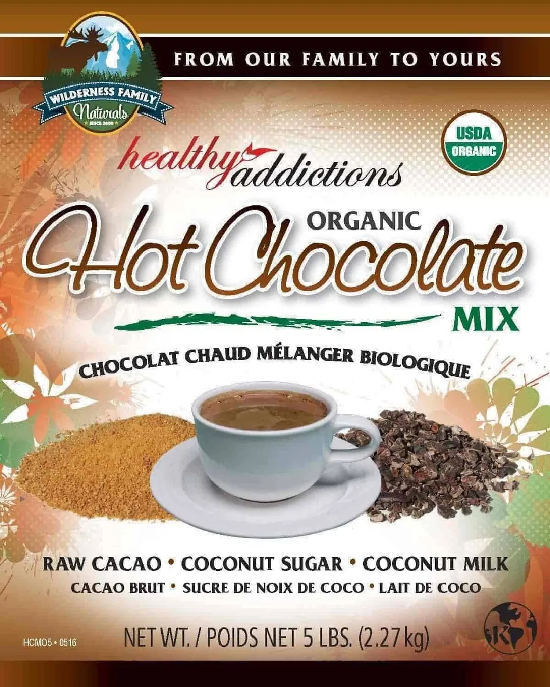 Organic Hot Chocolate Mix (16 oz)