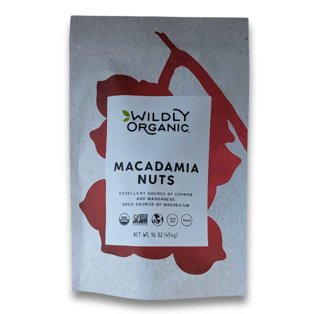 Organic Macadamia Nuts (16 oz)