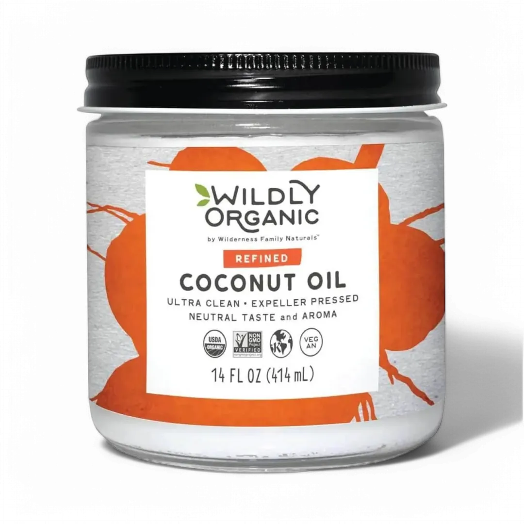 Refined Expeller Pressed Organic Coconut Oil (28 fl oz, Case of 6)
