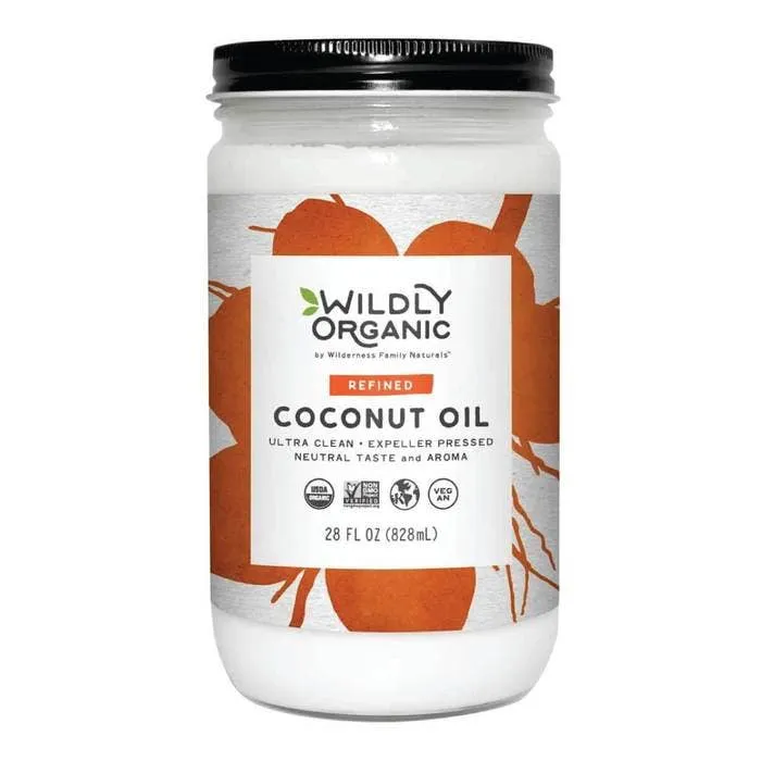 Refined Expeller Pressed Organic Coconut Oil (1 gal, Case of 4)