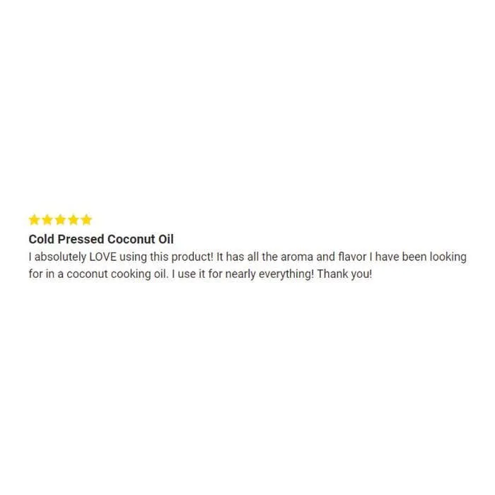 Refined Expeller Pressed Organic Coconut Oil (1 gal, Case of 4)