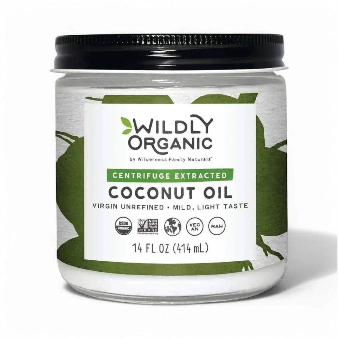 Virgin Unrefined Centrifuge Extracted Organic Coconut Oil (1 gal, Case of 4)
