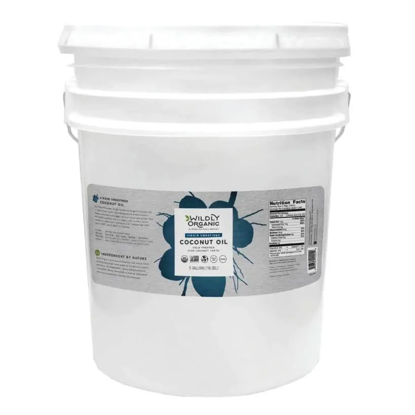 Virgin Unrefined Cold Pressed Organic Coconut Oil (28 fl oz)