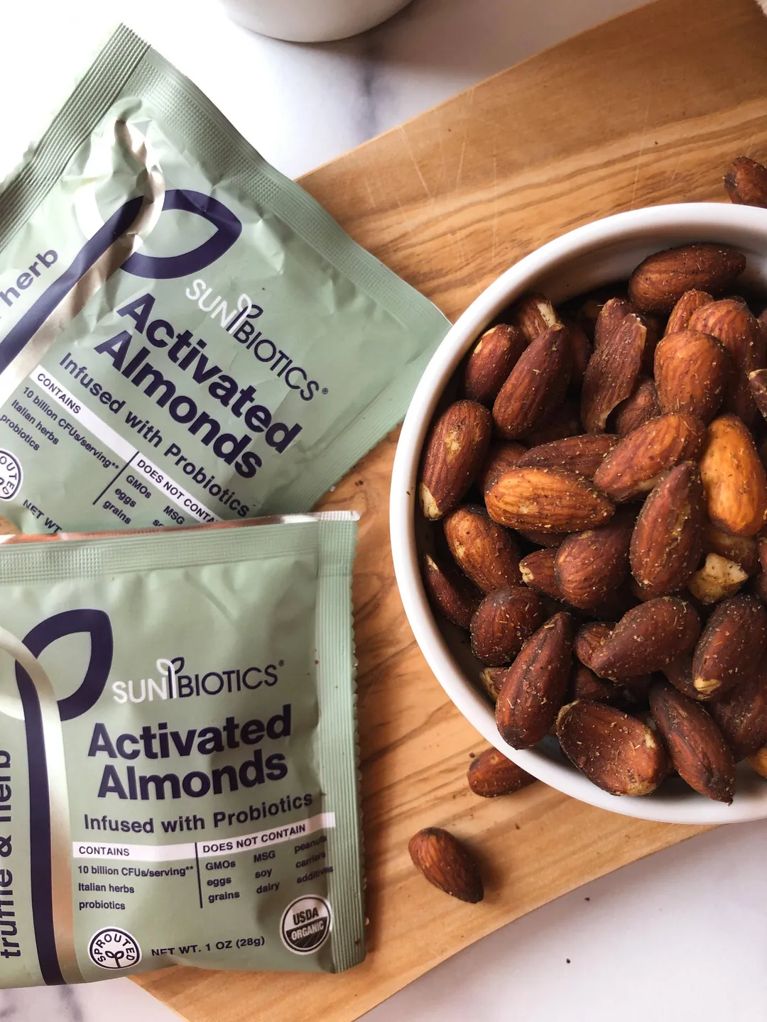 Activated Almonds - Infused with Probiotics - Truffle & Herb