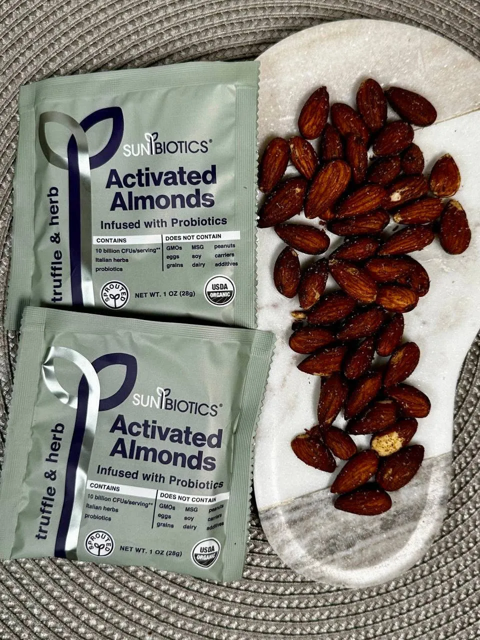 Activated Almonds - Infused with Probiotics - Truffle & Herb