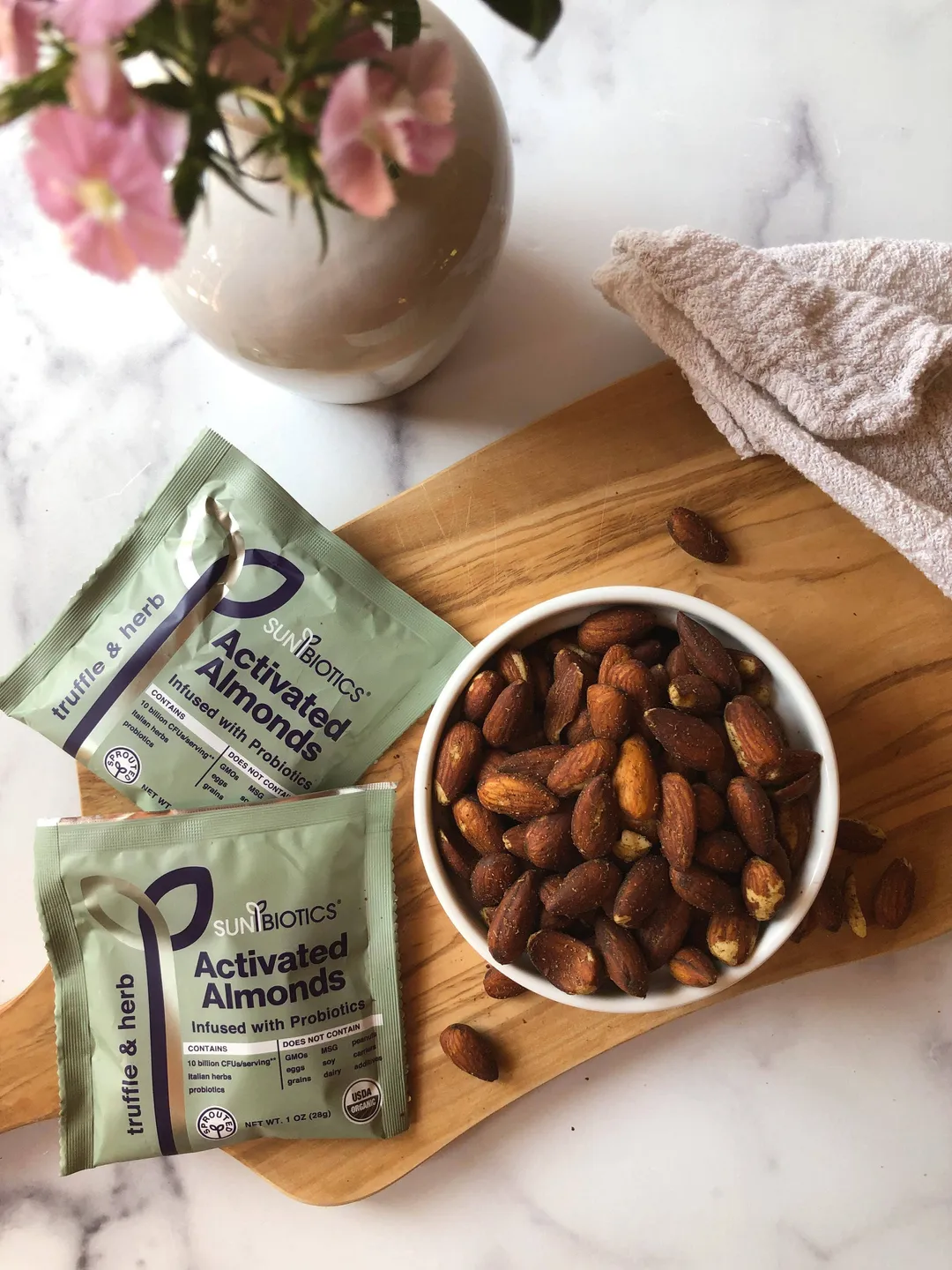 Activated Almonds - Infused with Probiotics - Truffle & Herb
