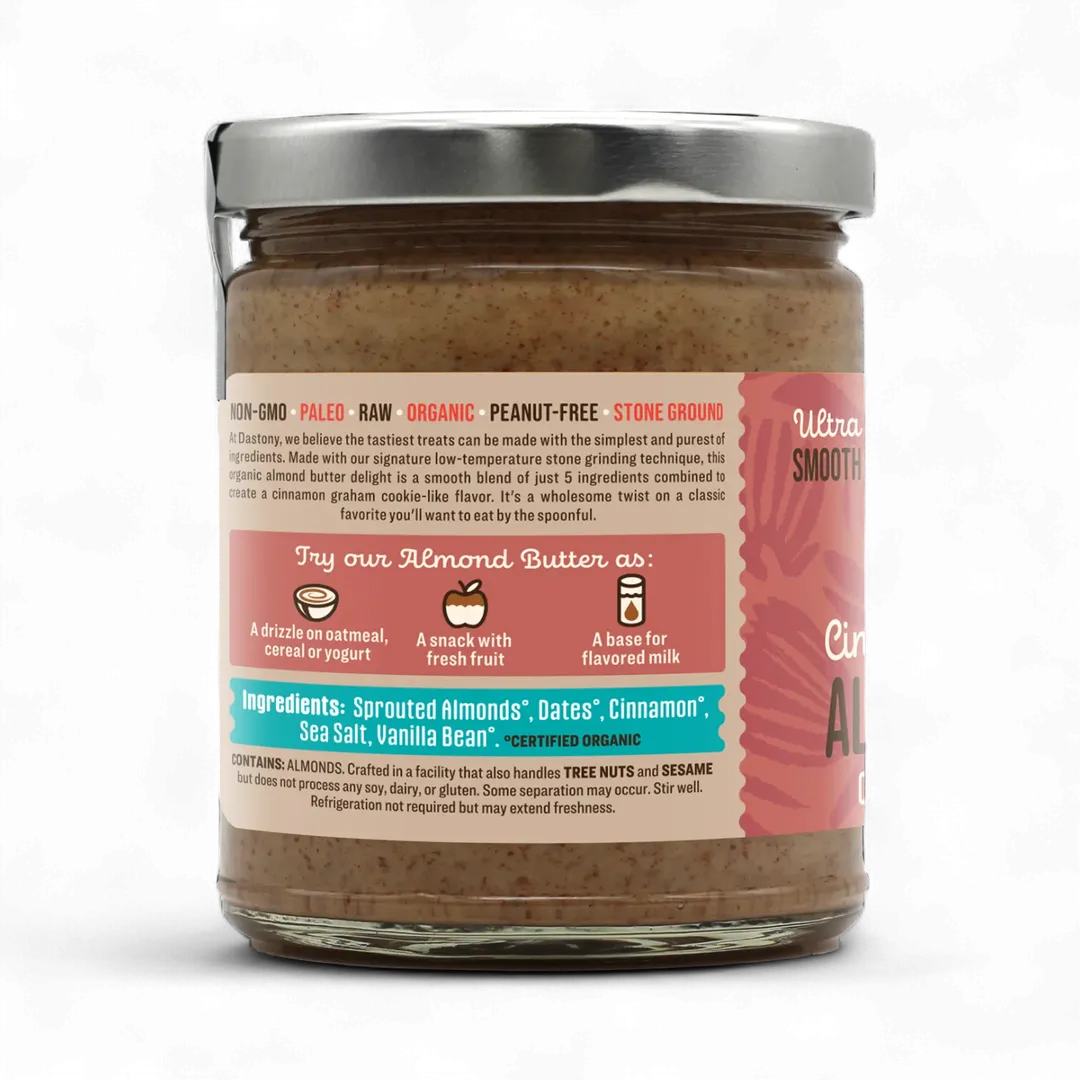 Cinna-Date Sprouted Almond Butter