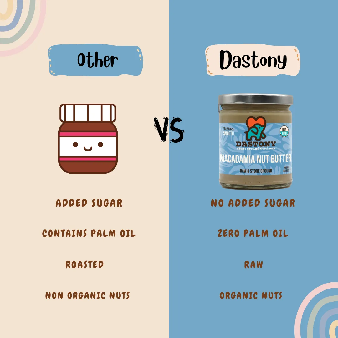 NON-GMO Macadamia Nut Butter