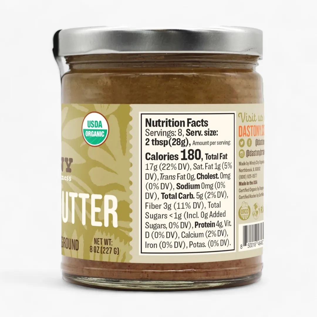 Organic Hazelnut Butter - 8 oz