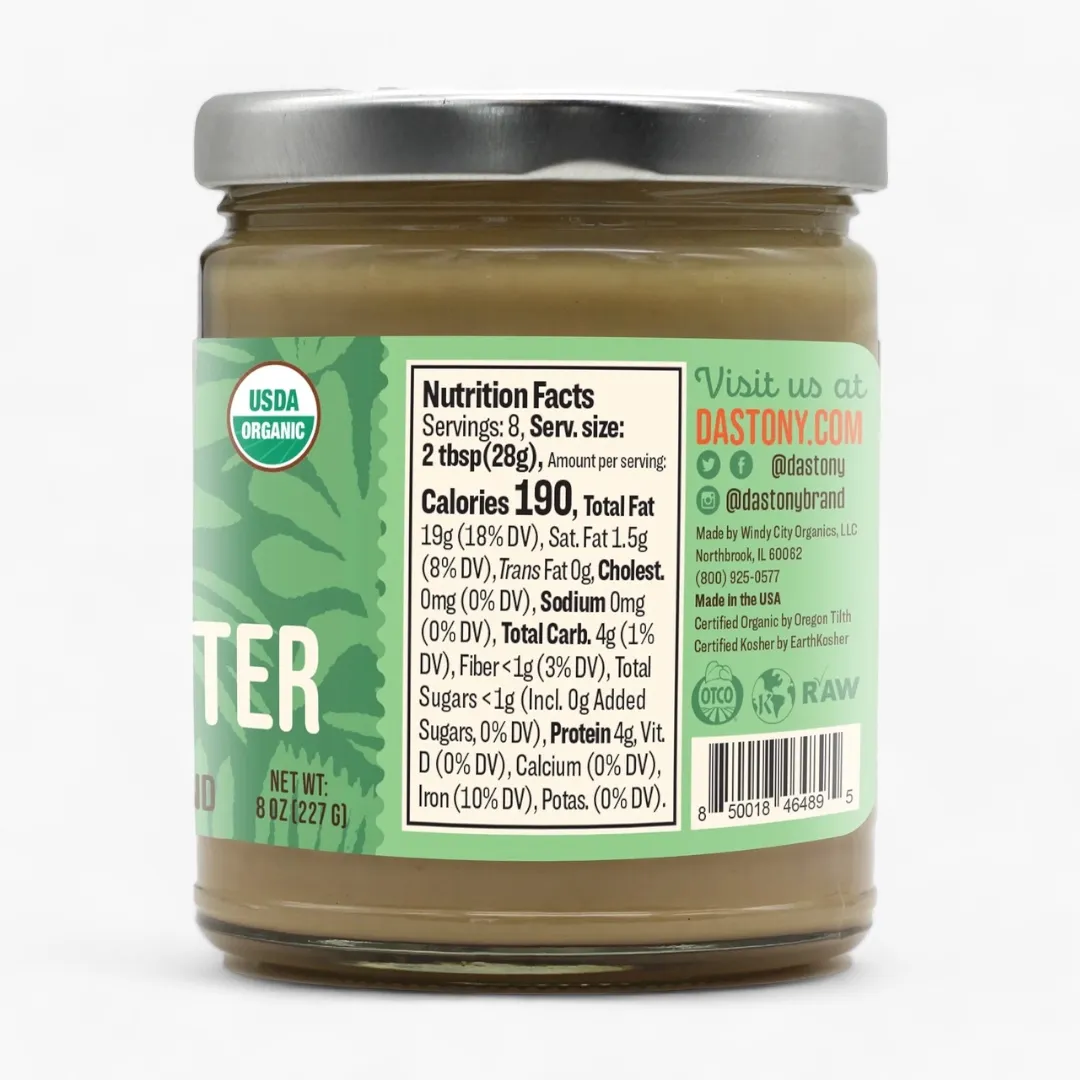 Organic Pine Nut Butter - 8 oz