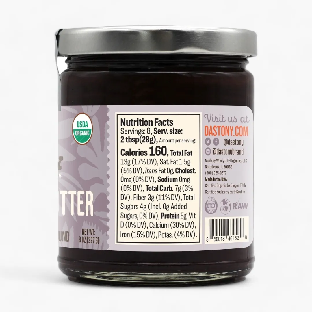 Organic Poppy Seed Butter - 8 oz