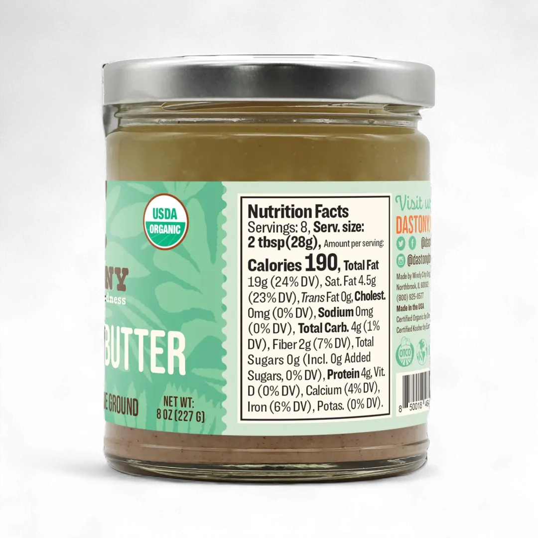 Organic Raw Brazil Nut Butter