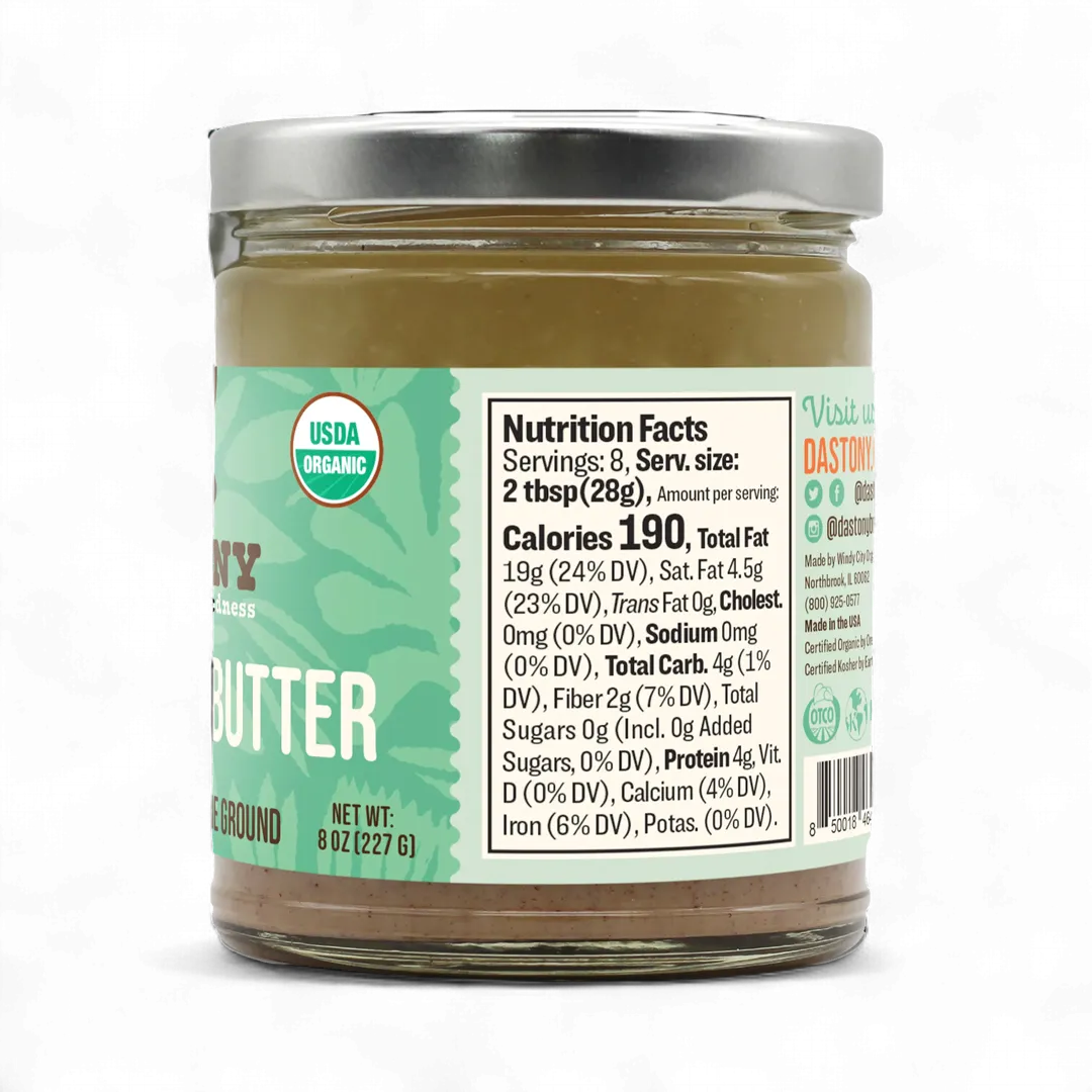 Organic Raw Brazil Nut Butter