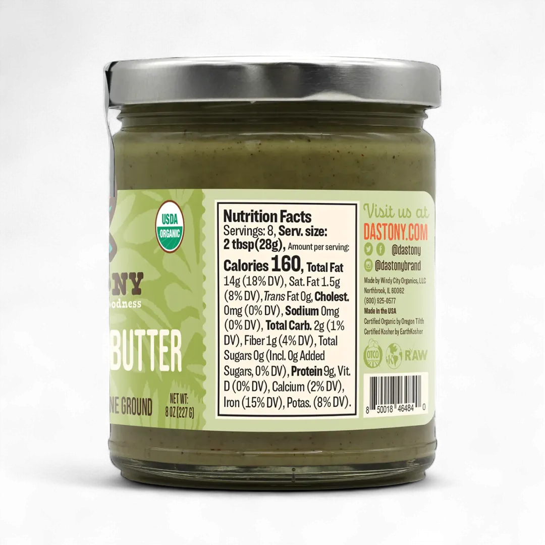 Organic Raw Hemp Seed Butter