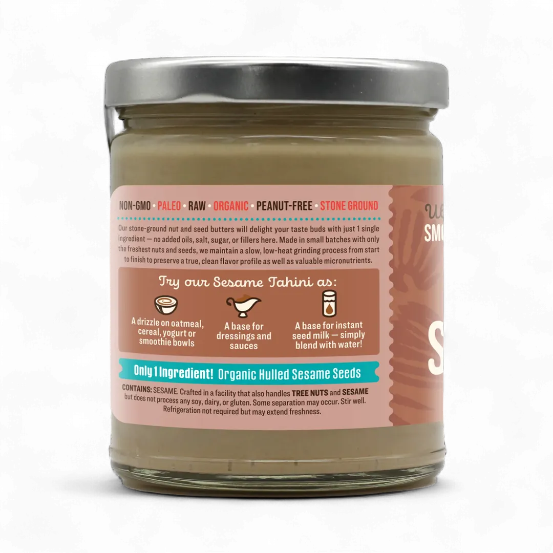 Organic Raw Sesame Seed (Tahini) Butter - 16 oz