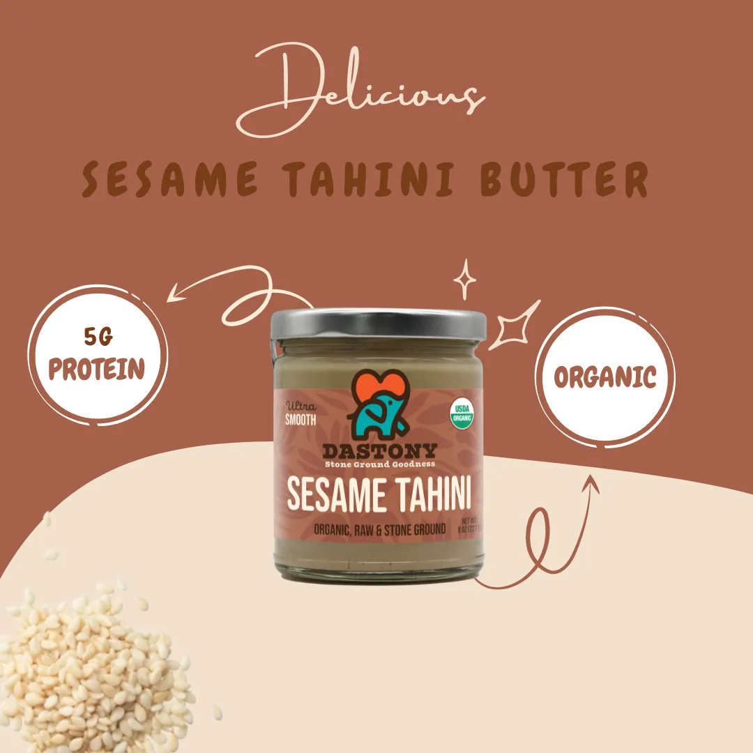 Organic Raw Sesame Seed (Tahini) Butter - 16 oz