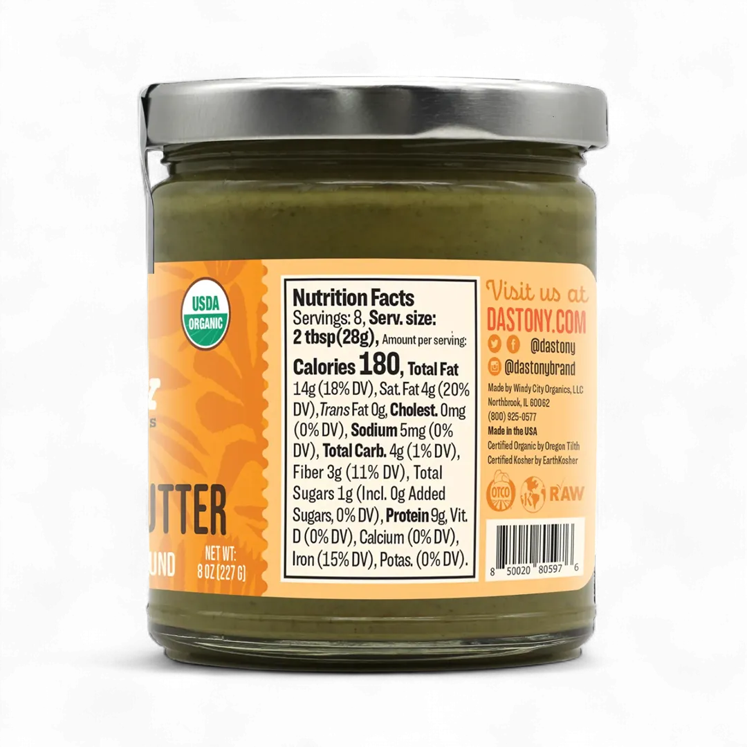 Organic Sprouted Pumpkin Seed Butter