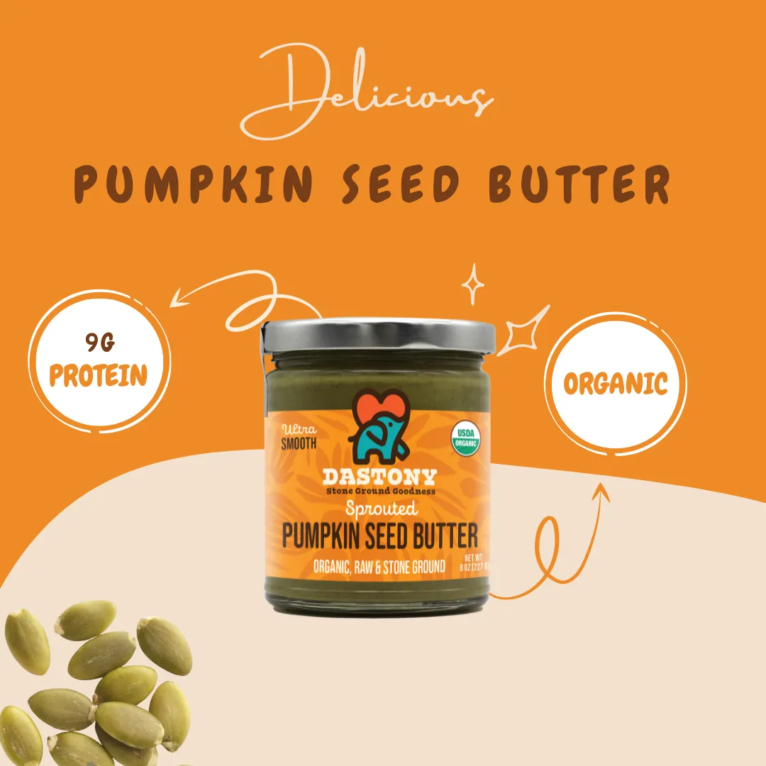 Organic Sprouted Pumpkin Seed Butter