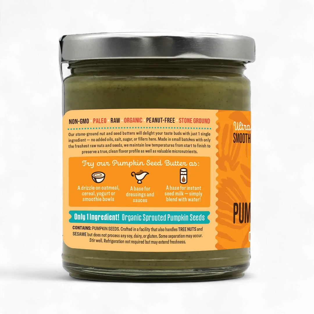 Organic Sprouted Pumpkin Seed Butter, 16oz