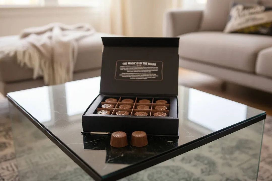 Rawmio Coconut Milk Chocolate Bonbons, 12 Bonbons