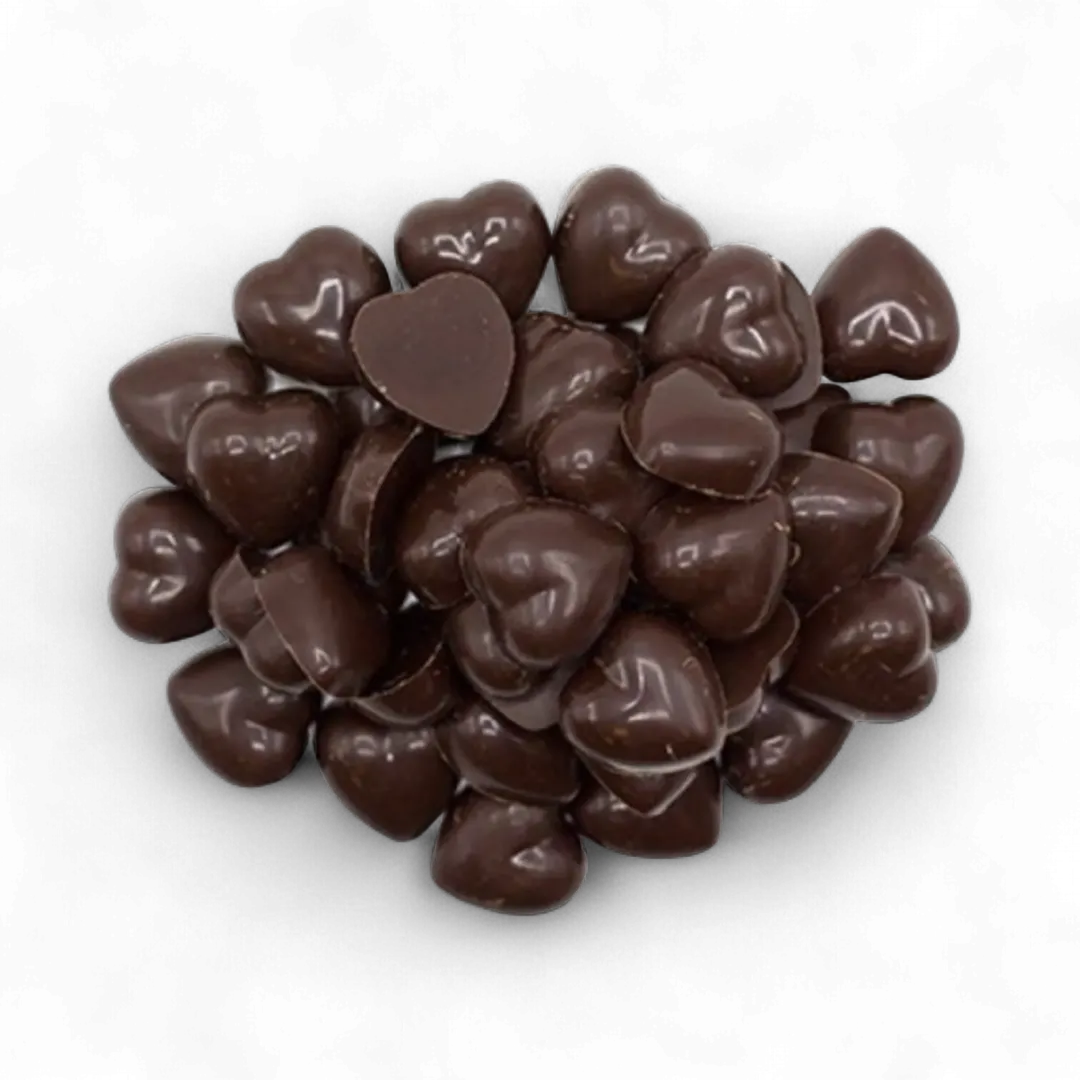Rawmio Dark Chocolate Hearts - 70% Cacao