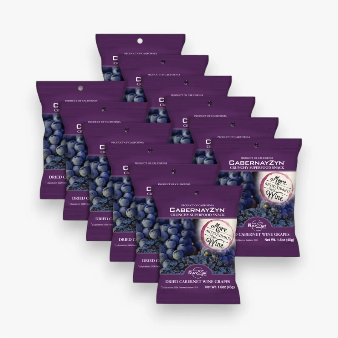 Cabernet Wine Raisins® Heart Healthy Fruit Snack No Alcohol