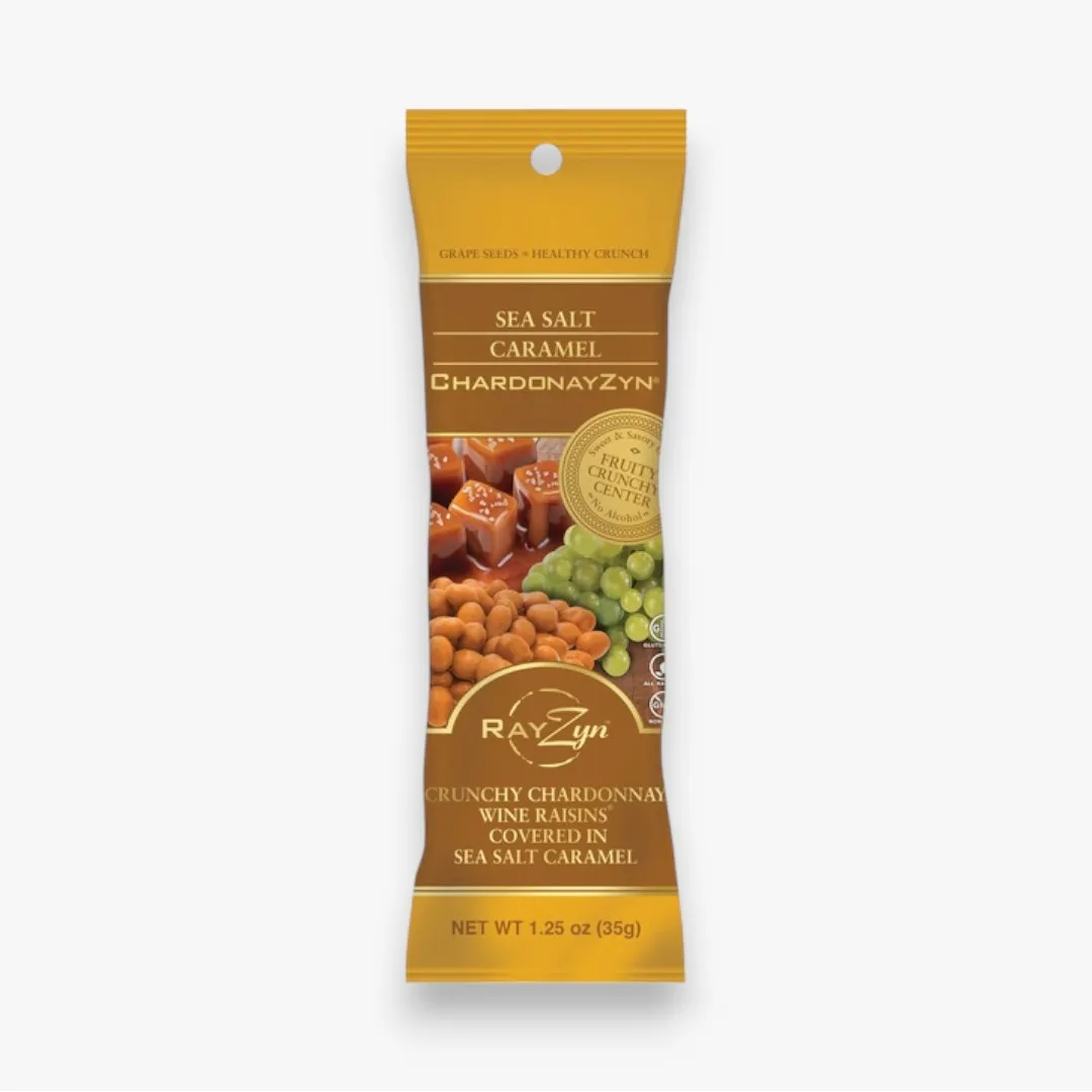Gourmet & Premium Sea Salt Caramel Chardonnay Wine Raisins®