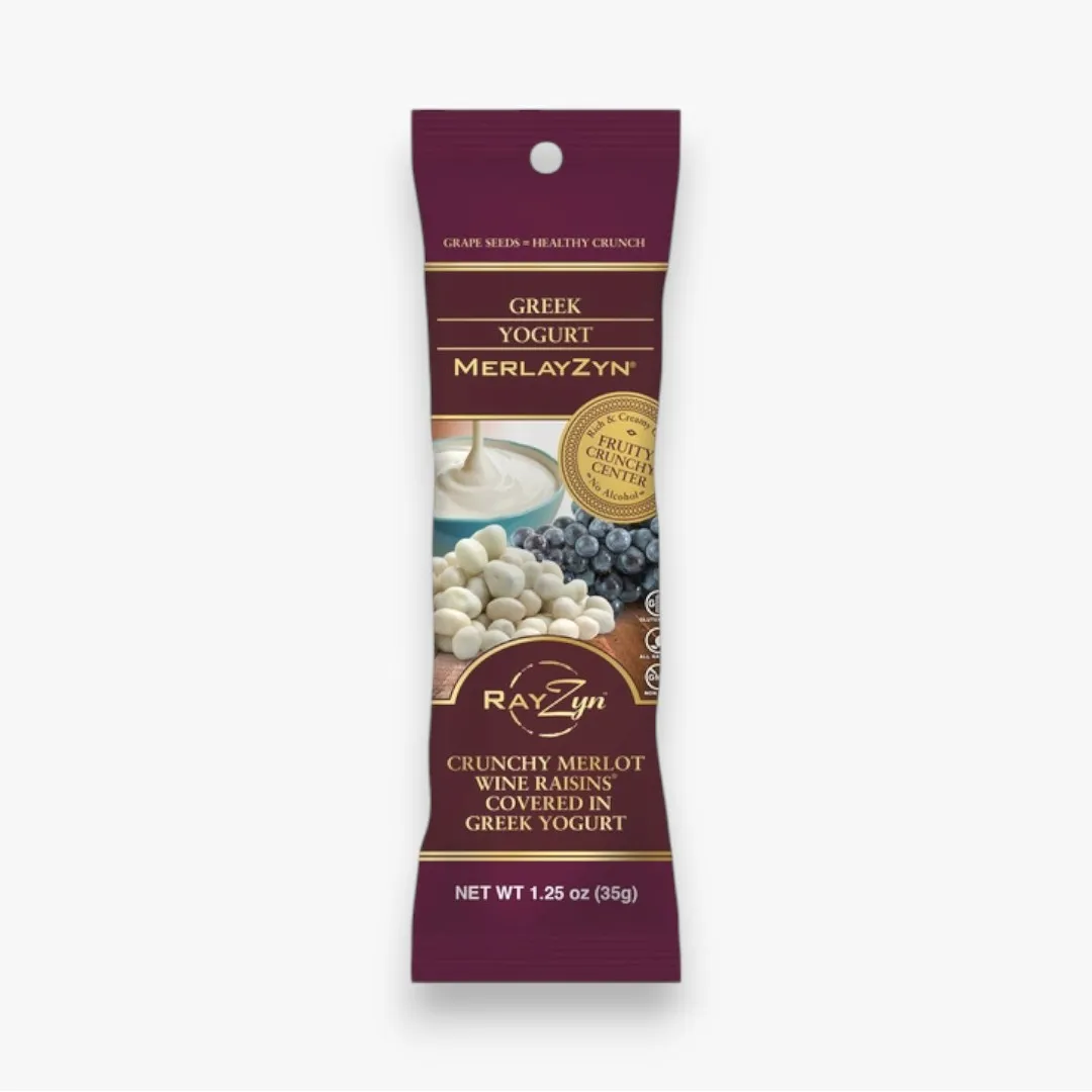 Gourmet and Premium Greek Yogurt Merlot Wine Raisins®
