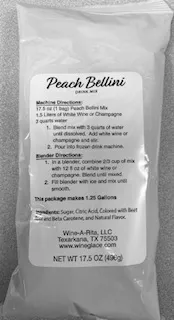 Peach Bellini Bulk - 17.5 oz.
