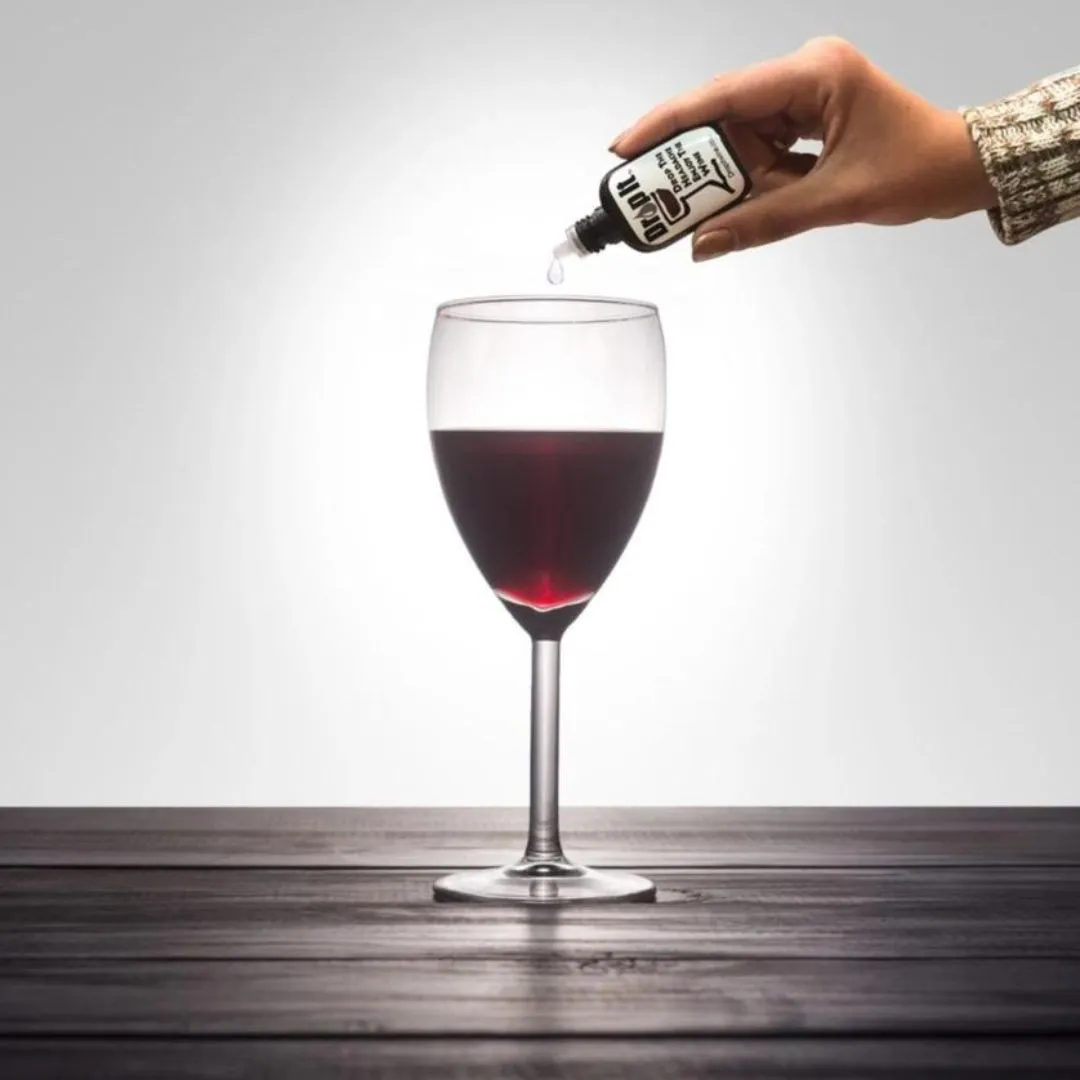 Drop It Wine Drops Hang Tab Display 12 Count