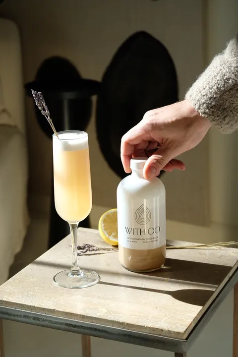 16oz Bouquet Cocktail/Mocktail Mix - Lavender Gimlet, Lavender Margarita, French 75 (Lavender, Lemon, Rose Water)