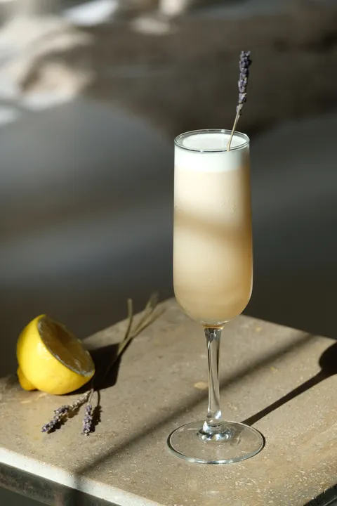 16oz Bouquet Cocktail/Mocktail Mix - Lavender Gimlet, Lavender Margarita, French 75 (Lavender, Lemon, Rose Water)