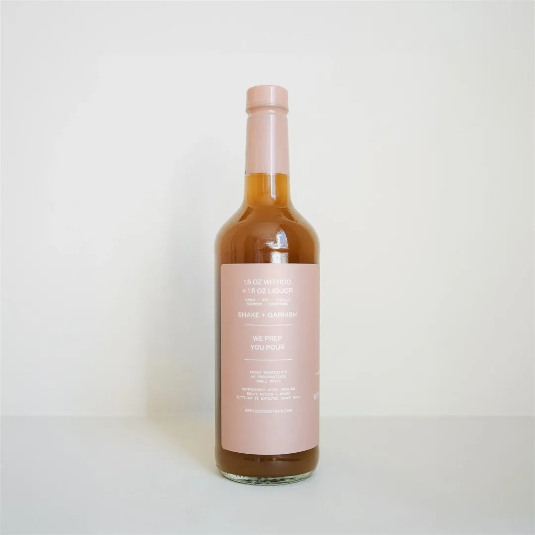 750ml Bouquet Cocktail/Mocktail Mix - Lavender Gimlet, Lavender Margarita, French 75 (Lavender, Lemon, Rose Water)