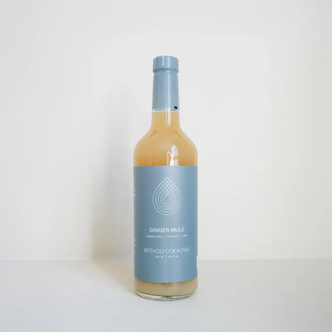 750ml Ginger Mule Cocktail/Mocktail 750ml (Fresh Ginger Root, Fresh Lime Juice, Aromatic Bitters)